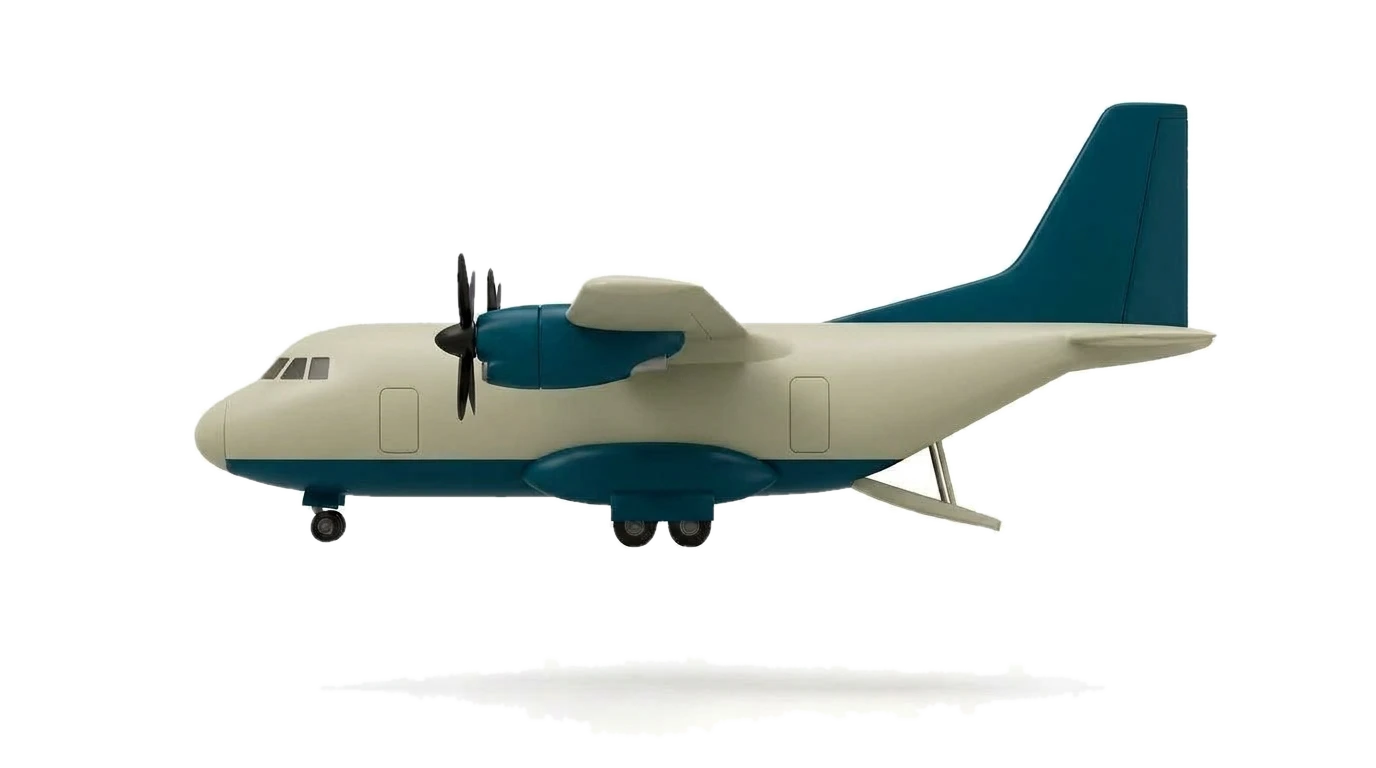 Turboprop cargo aircraft