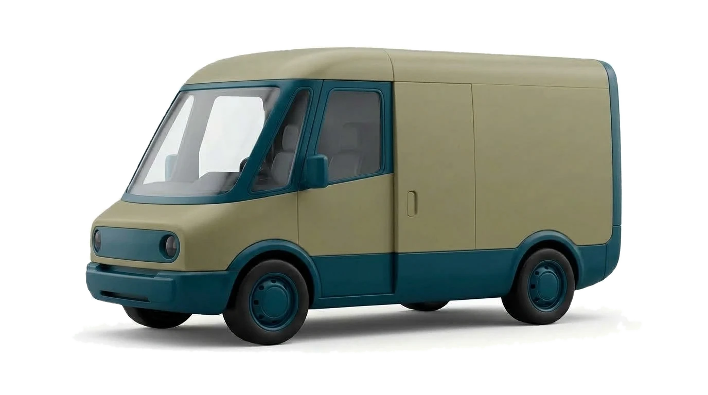 Delivery van